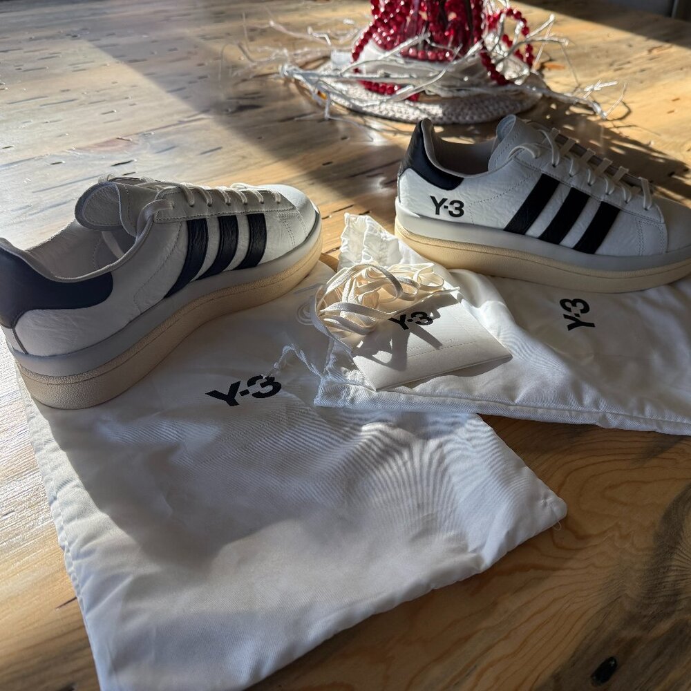 Like New! Adidas Y-3 Hicho 'White Black'